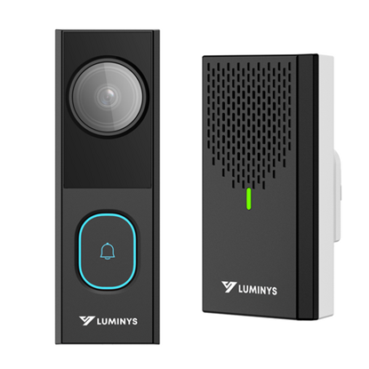 Group One - Luminys DW401-CW01 - Video Doorbell Camera, 4MP, w/Chime