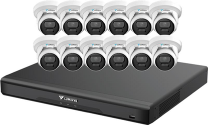 Group One - Luminys K5T-16D2A4 - 16 Ch LumiDeterrent 5MP Kit