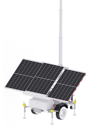 Group One Luminys TG-113A - Solar Security Trailer