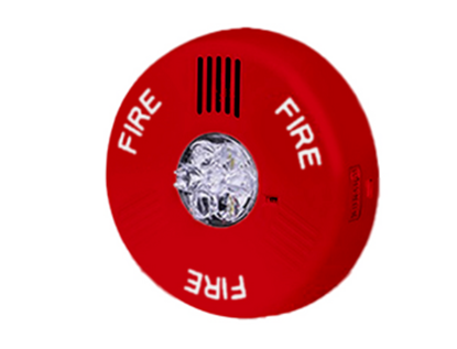Group One Potter  PE-HSRC - Horn/Strobe, LED, Ceiling, Red, Fire