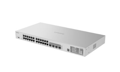 Group One Lysora LS2-24GT4SFP-P - 24-Port Gigabit L2 Managed POE Switch