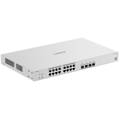 Group One Lysora LS2P-16MG4XS-HP - Managed POE Switch, 16-Port, Gigabit, L2+